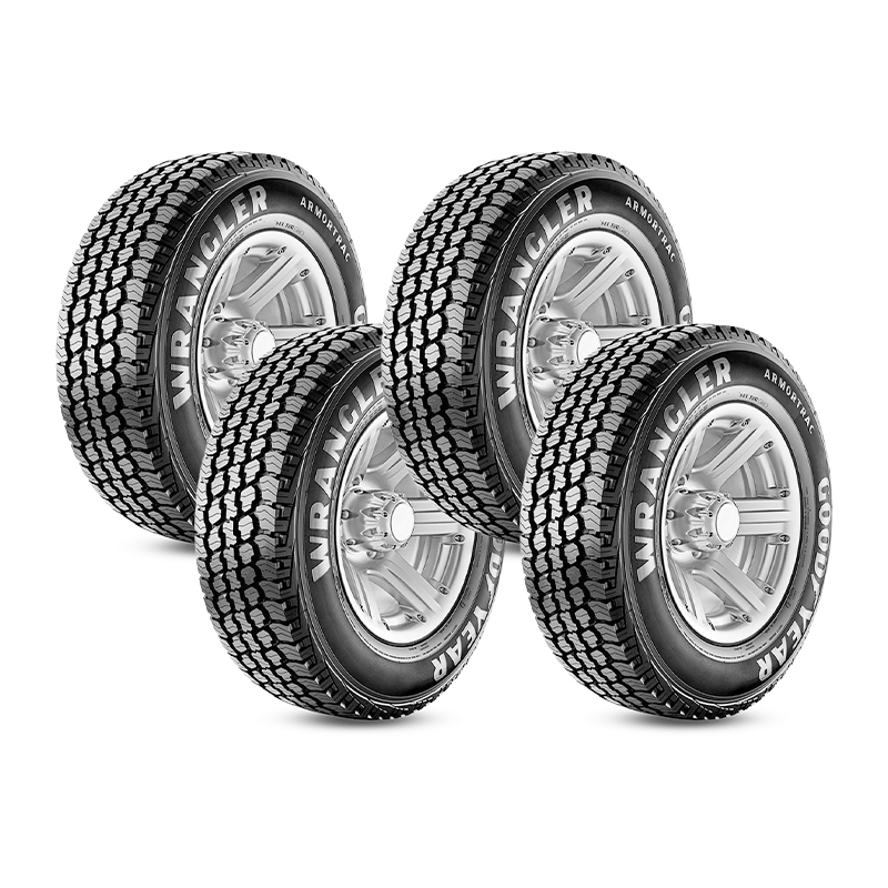 Kit 4 Neumáticos Goodyear Wrangler Armortrac 255/70R16 115T